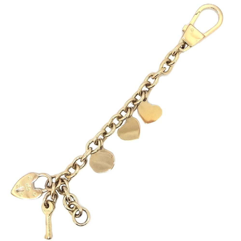 グッチ GUCCI YOU ME チャーム ゴールド ハート キー 南京錠
