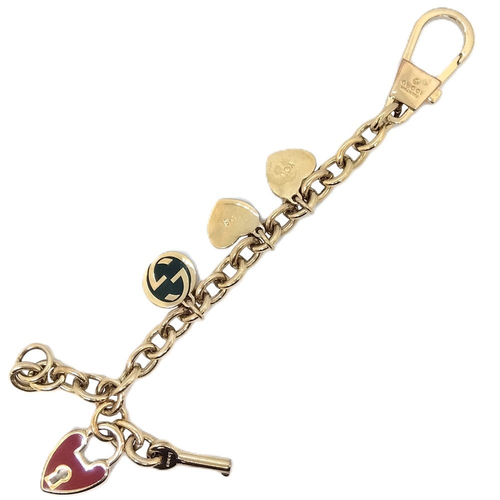 グッチ GUCCI YOU ME チャーム ゴールド ハート キー 南京錠