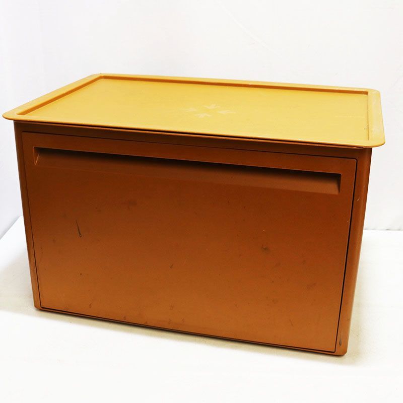 中古並品 タッパーウェア マルチオーガナイザーワイド ドア付き MR7-11