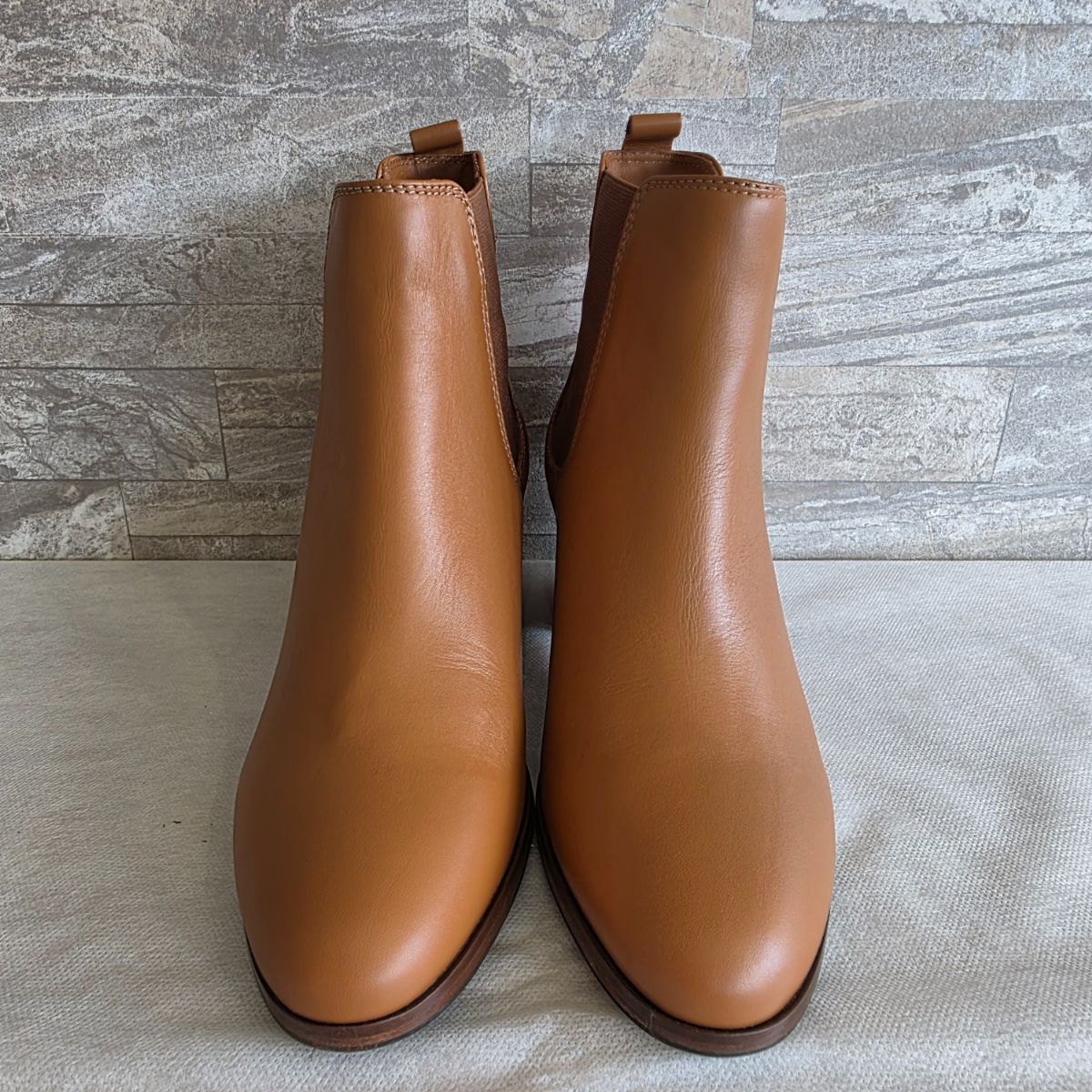 美品 FABIO RUSCONI ファビオルスコーニ サイドゴア ショートブーツ