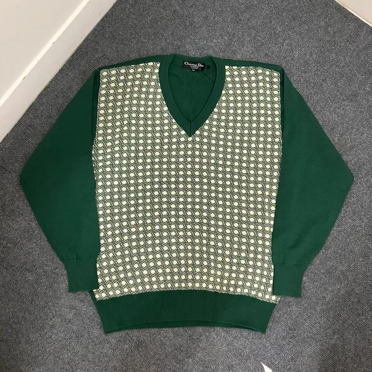 N 127 ディオール シュー スポーツ パータン ニット