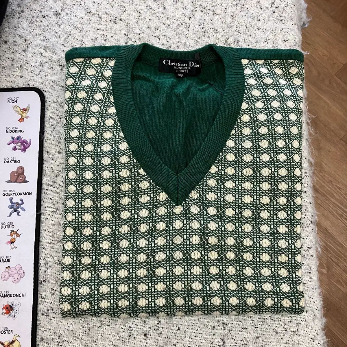 N 127 ディオール シュー スポーツ パータン ニット