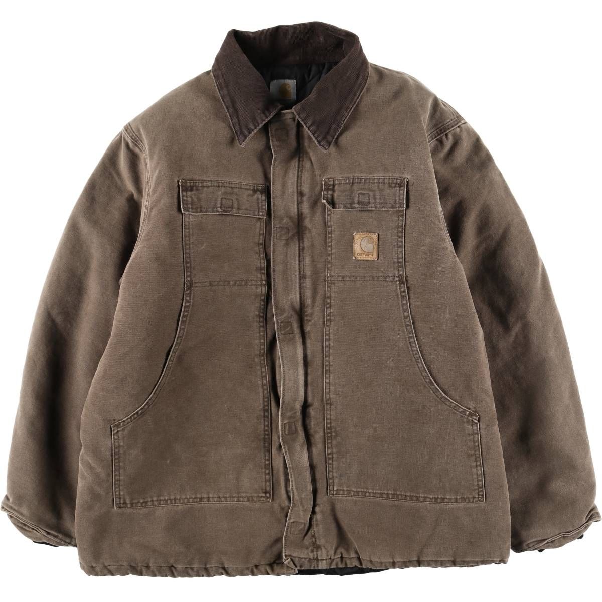Carhartt トラディショナルコート 中綿入り ダックワークジャケット 古着 カーハート Carhartt トラディショナルコート 中綿入り ダック