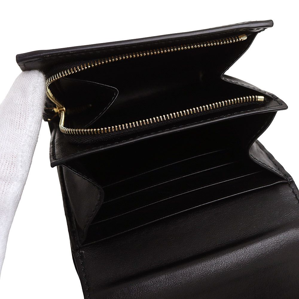  グッチ GGマトラッセ カードケース ウォレット コンパクト 二つ折り財布 カーフスキン レザー ゴールド金具 723799 GUCCI 二つ折り財布 折り財布