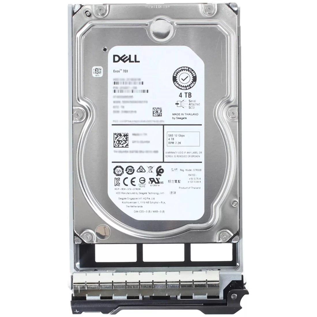 1年保証 再生品 Dell YXG 4 K TB 7200 RPM 3.5 SAS 12 Gbps Enterprise Hard Drive