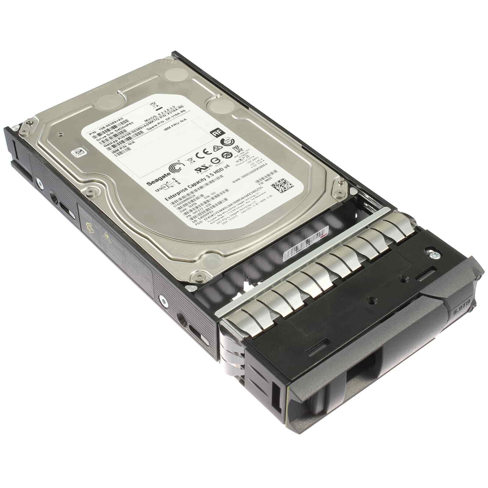 1年保証 再生品 NetApp X 316 A R 6 Seagate TB 7 2 K 3 5 SAS HDD Enterprise Drive