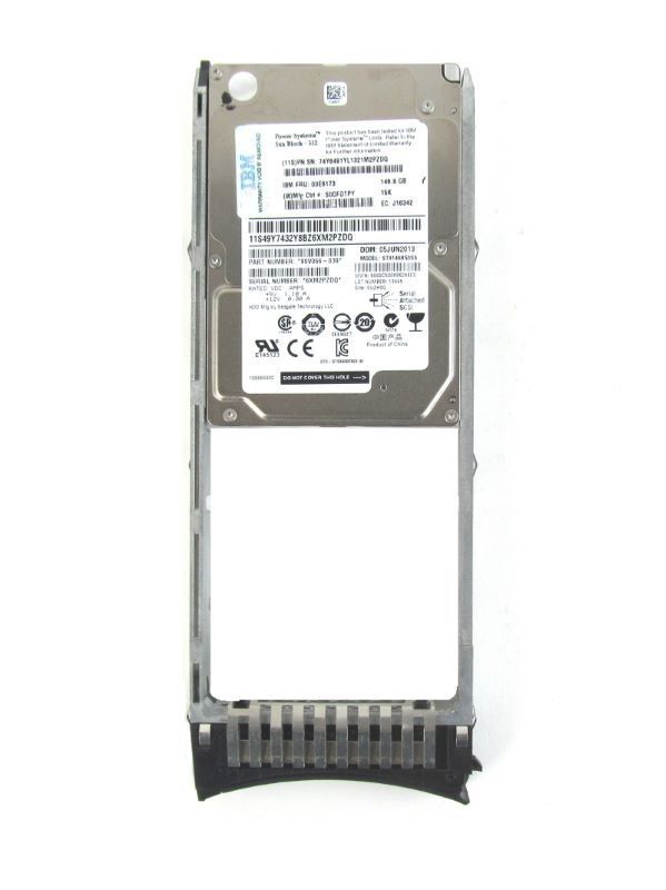 1年保証 再生品 IBM 00 E 6173 146 GB 15 K RPM SAS SFF 2 HDD Hard Disk Drive