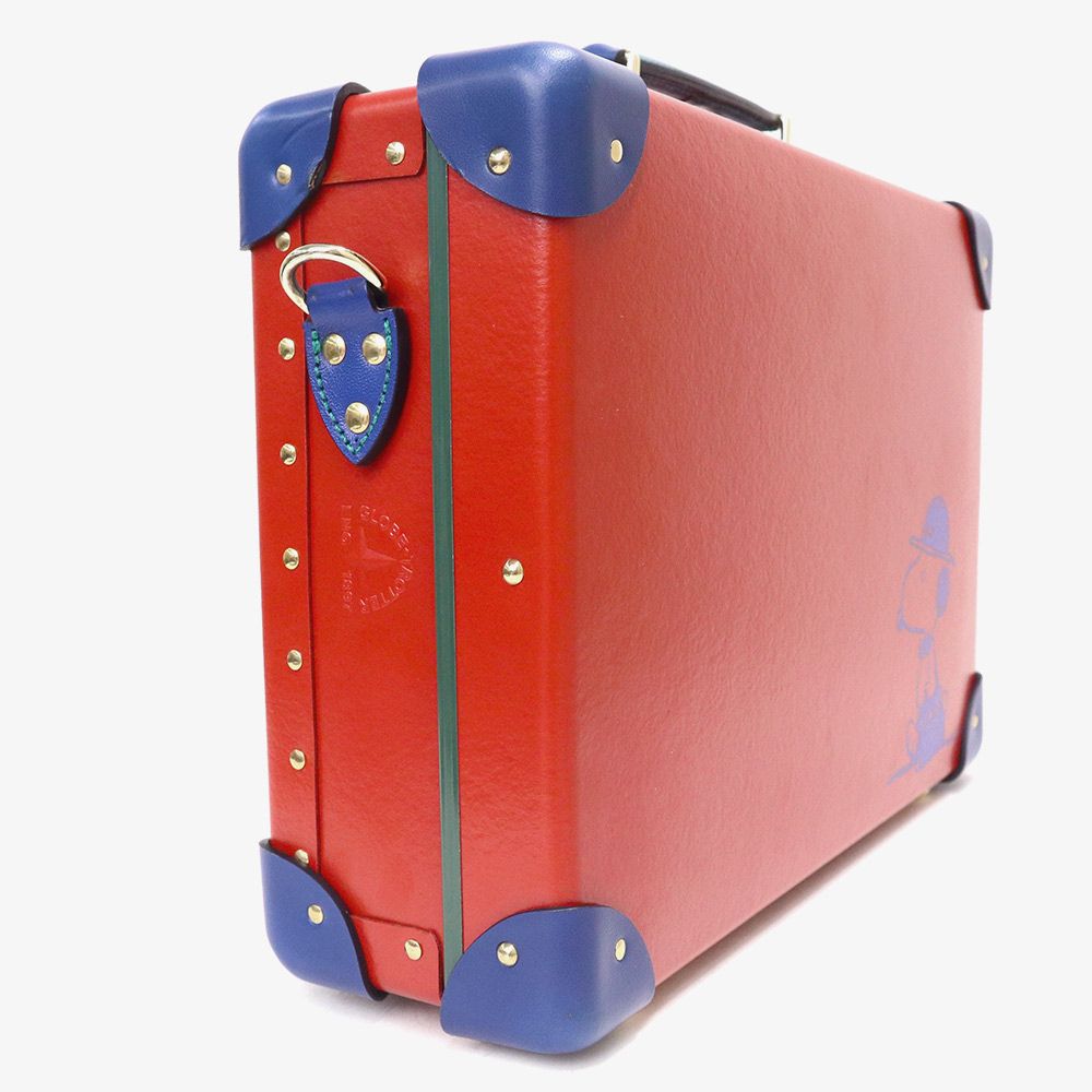  グローブトロッター センテナリー スモール アタッシェ ブリーフケース ピーナッツ ヴァルカナイズドファイバーボード ベジタブルタンニンレザー ドッグハウスレッド ショルダーバッグ GLOBE TROTTER ビジネスバッグ バッグ