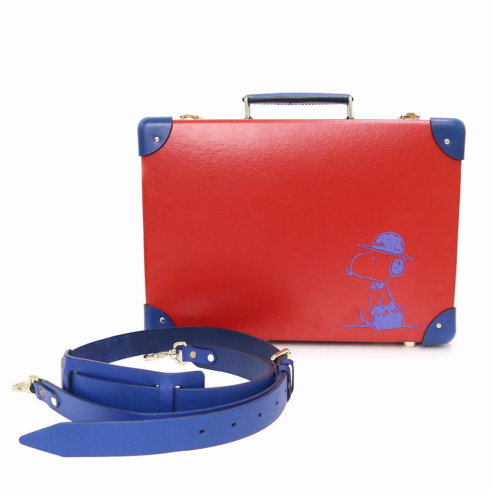 グローブトロッター センテナリー スモール アタッシェ ブリーフケース ピーナッツ ヴァルカナイズドファイバーボード ベジタブルタンニンレザー ドッグハウスレッド ショルダーバッグ GLOBE TROTTER