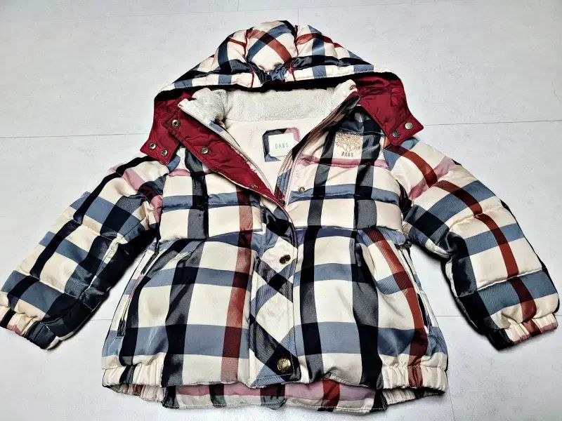 DAKS Little 110 5 y バーバリーチCHECK グースダウン ダウン ポール1254