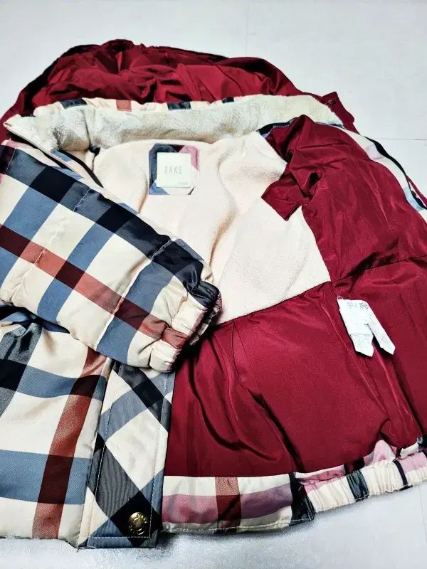 DAKS Little 110 5 y バーバリーチCHECK グースダウン ダウン ポール1254 その他 ジャケット ブルゾン