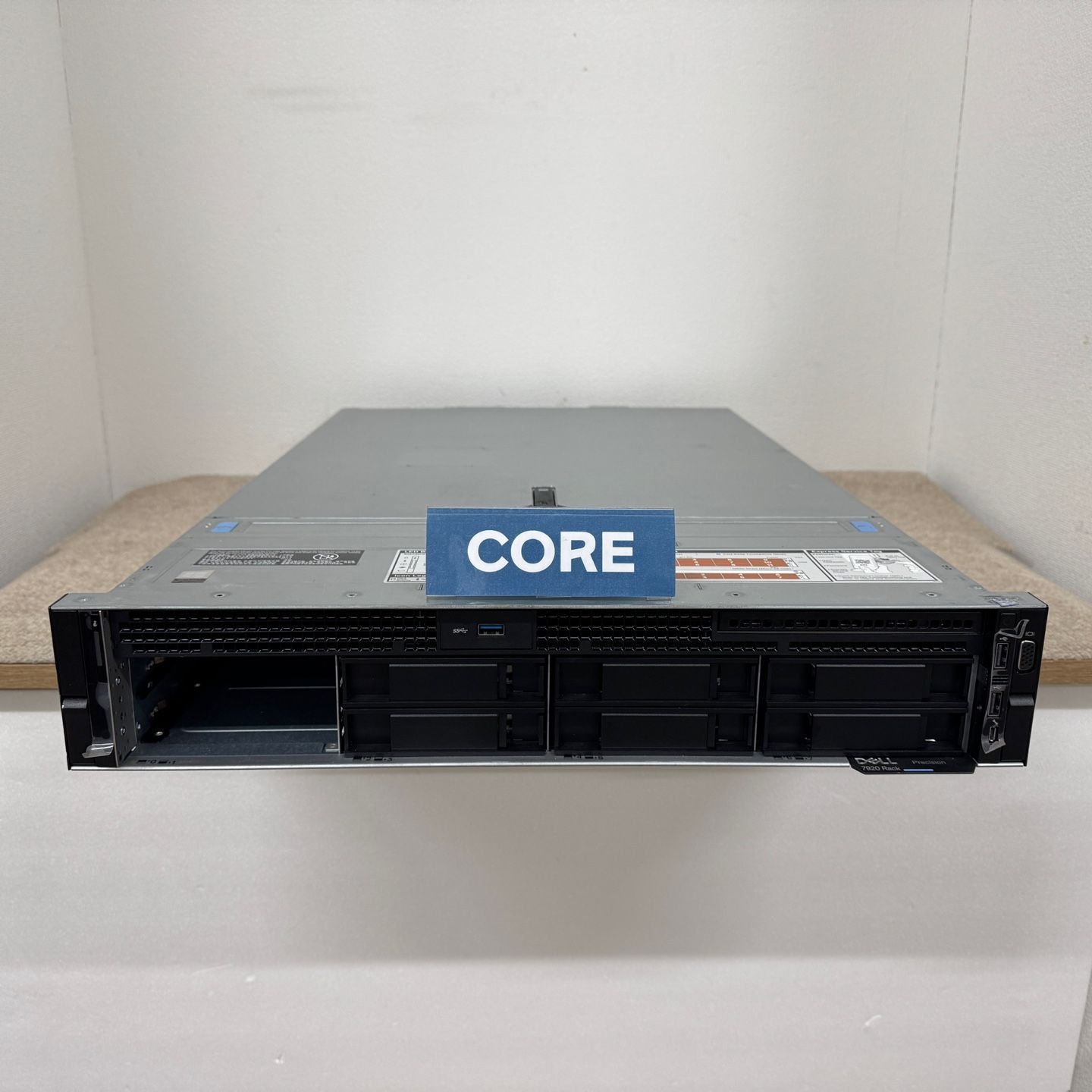 Dell Precision Rack 7920 R 8 Bay LFF 2 x Intel Xeon G 6136 12 Core 3.00 GHz 16 GB RAM SV 256