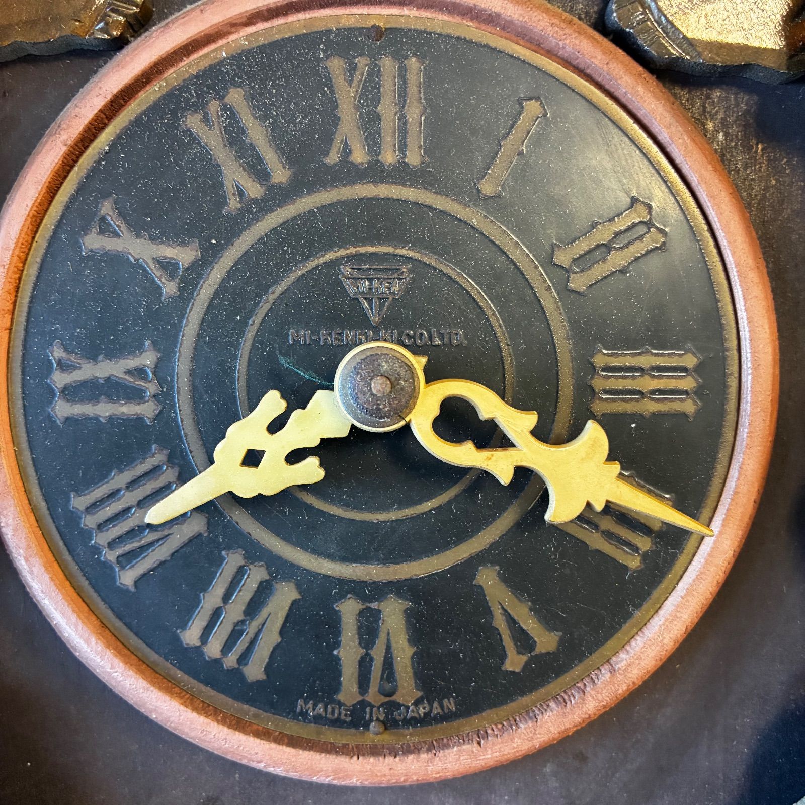 ジャンク品】ミケン 木製 振り子時計 鳩時計 レトロ - メルカリ