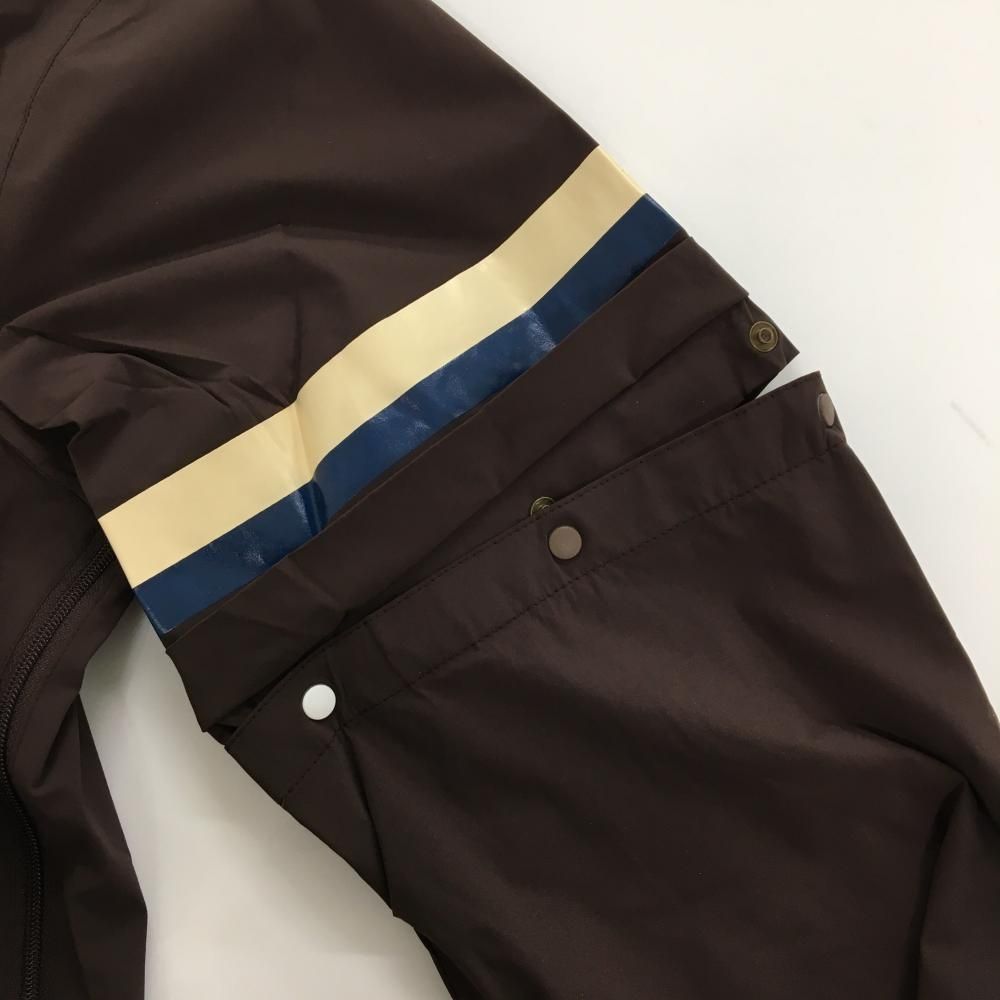 美品】パーリーゲイツ 2WAYスニード ブラウン 袖着脱可 裏地付き