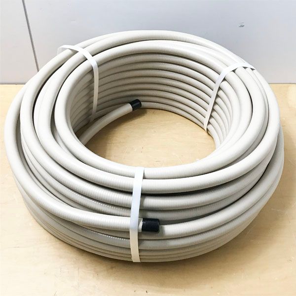 ガスフレキ菅 60 M SUS PVC 20 A 塩化ビニール被覆フレキシブル管 配管用フレキ管 119286