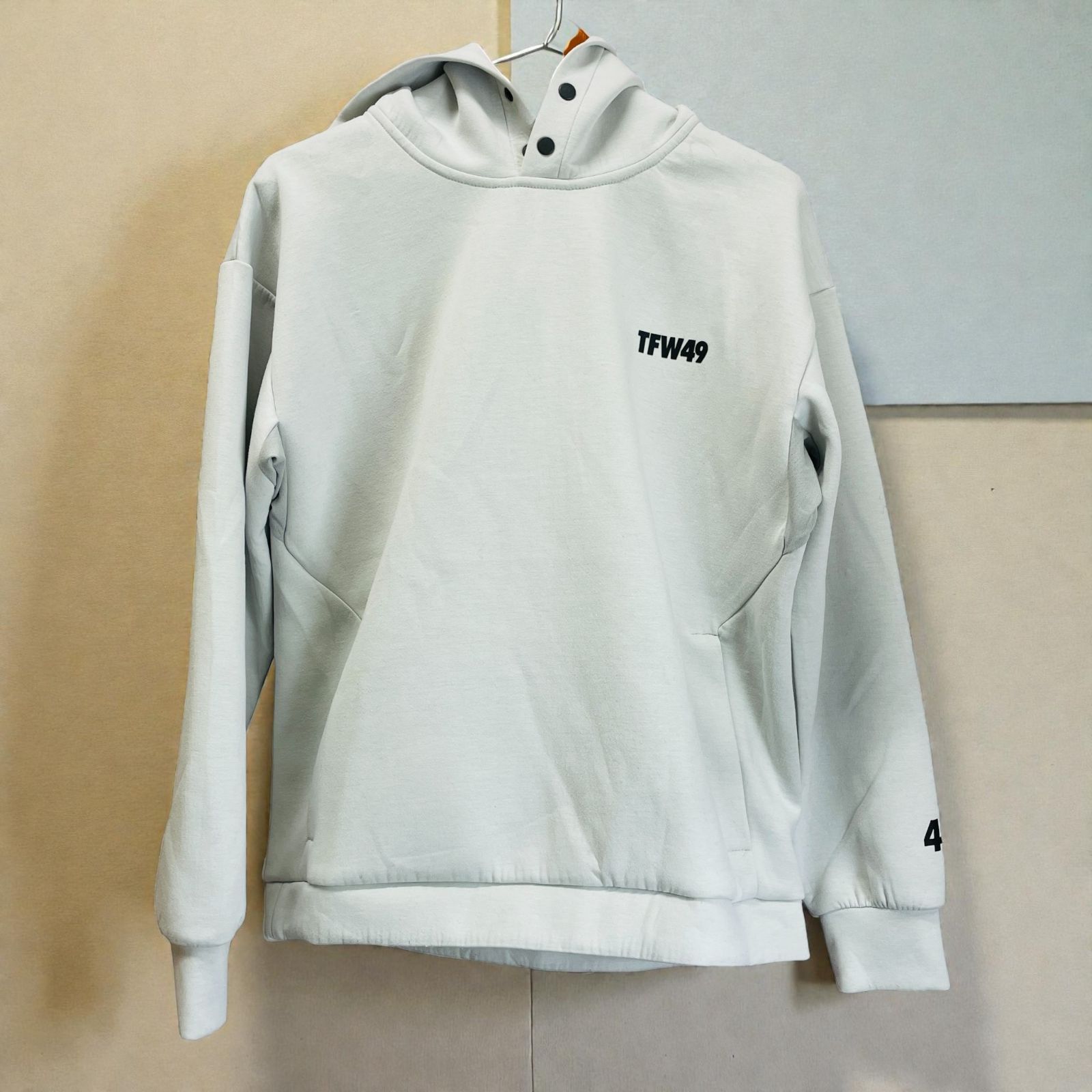 TFW 49 ティーエフダブリュー L S HOODIE フーディ パーカー ライトグレー