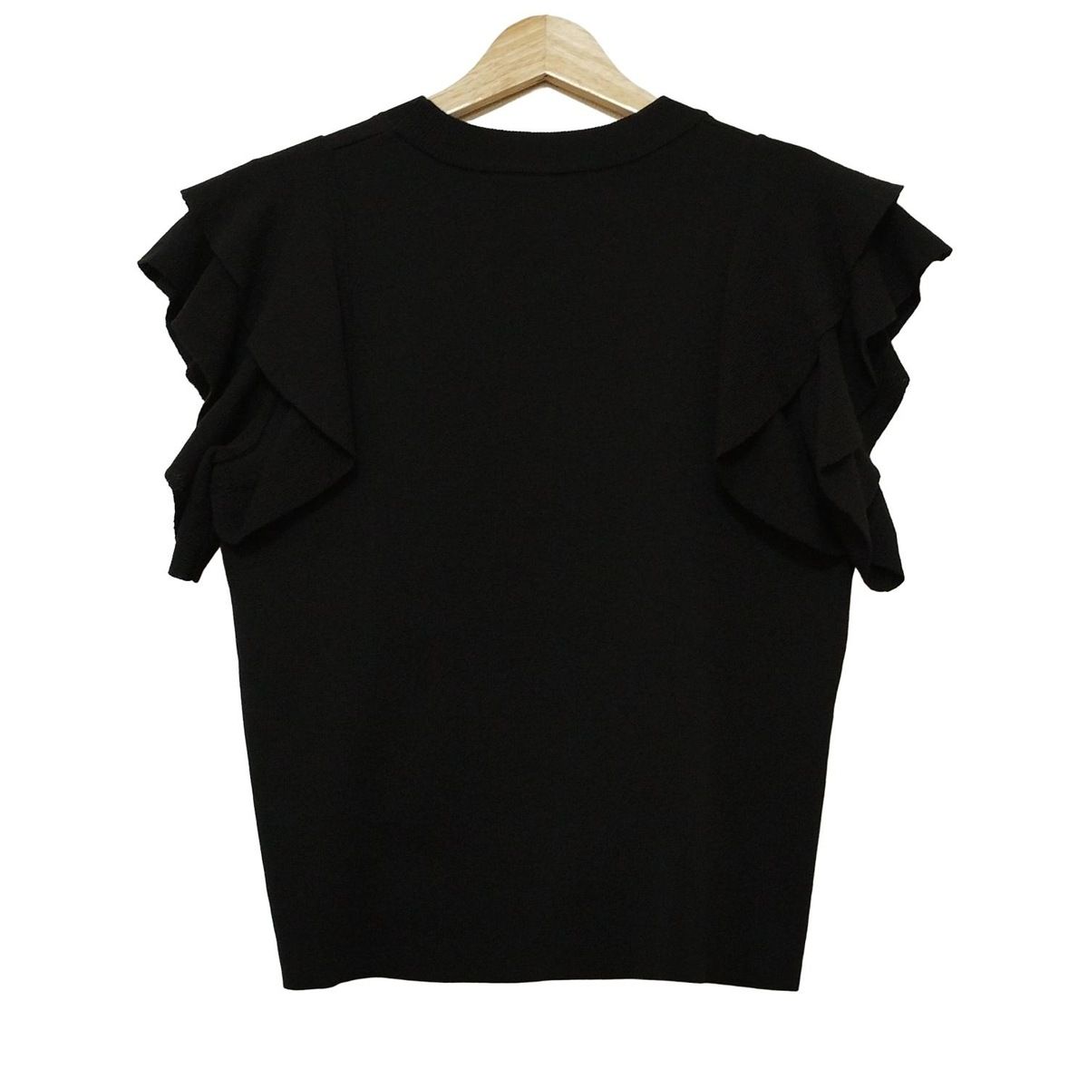 Loulou Willoughby ルルウィルビー 半袖セーター サイズ2 M レディース - 黒 クルーネック