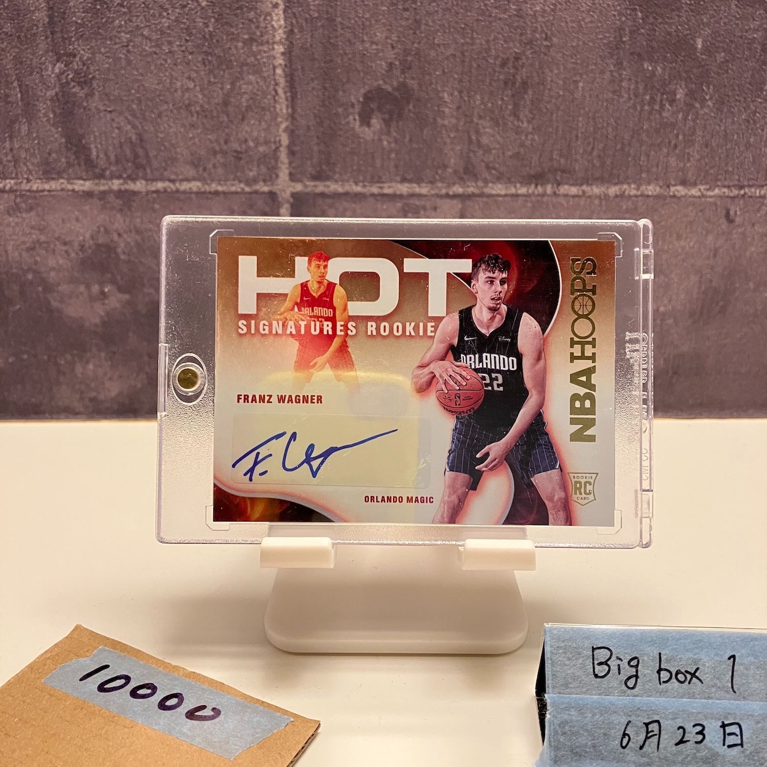 2021-22 Panini Franz Wagner 直筆サインカード Orlando Magic NBA Hoops RC ルーキー Rookie カード