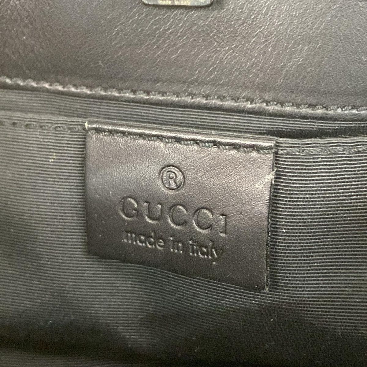  GUCCI グッチ トートバッグ GG柄 36172 黒 ミニバッグ レザー トートバッグ バッグ