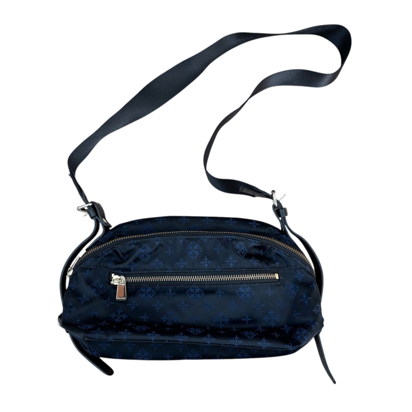 ZM1697 russet ラシット ショルダーバッグ ブラック×ネイビー 黒