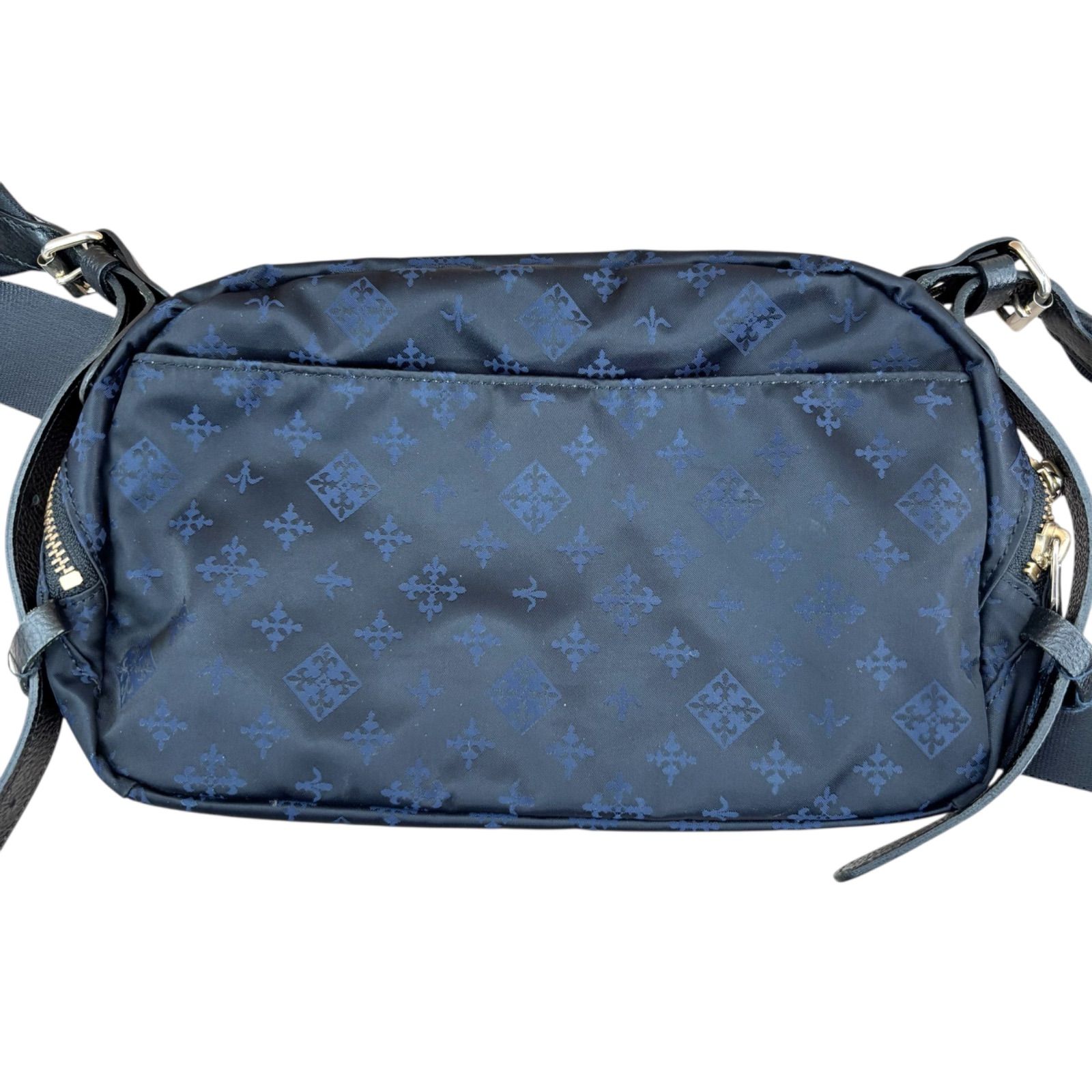 ZM1697 russet ラシット ショルダーバッグ ブラック×ネイビー 黒