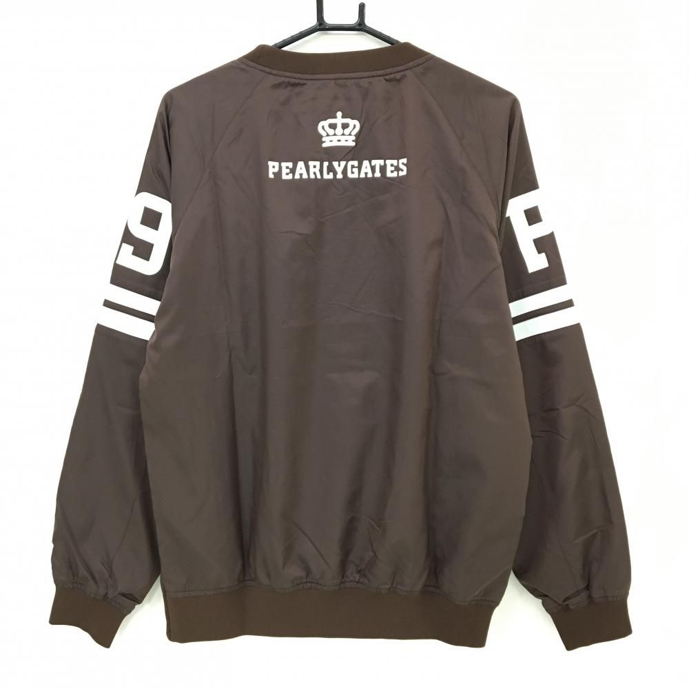 【超美品】 PEARLY GATES パーリーゲイツ スニード 裏地 蓄熱 4 超美品】パーリーゲイツ スニード ブラウン×白 蓄熱裏地 フロッキー