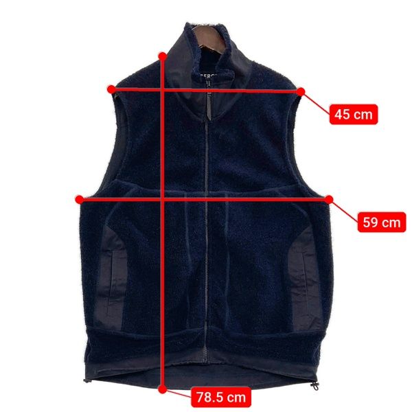 AUBERGE オーベルジュ BIBURY バイブリー フリースベスト AU22A30