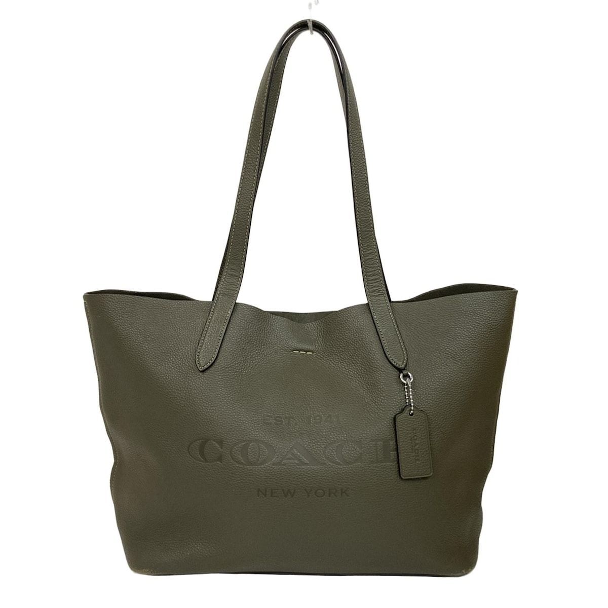 COACH コーチ トートバッグ キャメロン トート CC 050 カーキ レザー