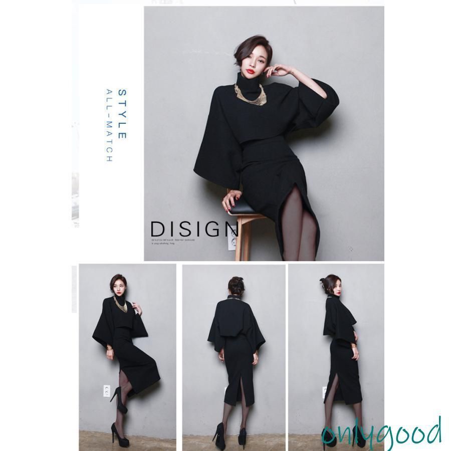 セットアップ レディース おしゃれ ネックレス スカート 結婚式 パーティードレス 3点セット 長袖 スーツ 通勤 OL 発表会 音楽会 50代 入学