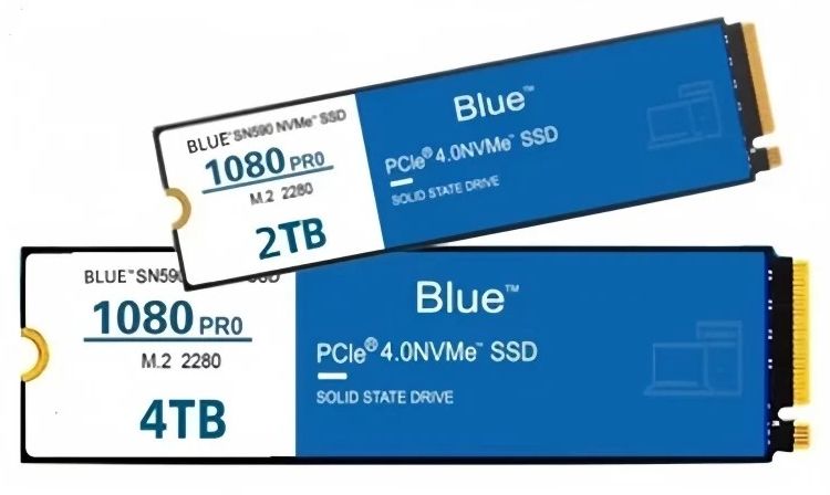 Blue 1080 PRO M.2 2280 4 TB PCIE 4.0 Gen x SN 590 NVMe SSD 2.5インチ TLC 560 3500 MB s Read 5500 MBs Write 5600 内蔵ソリッドステートドライブ