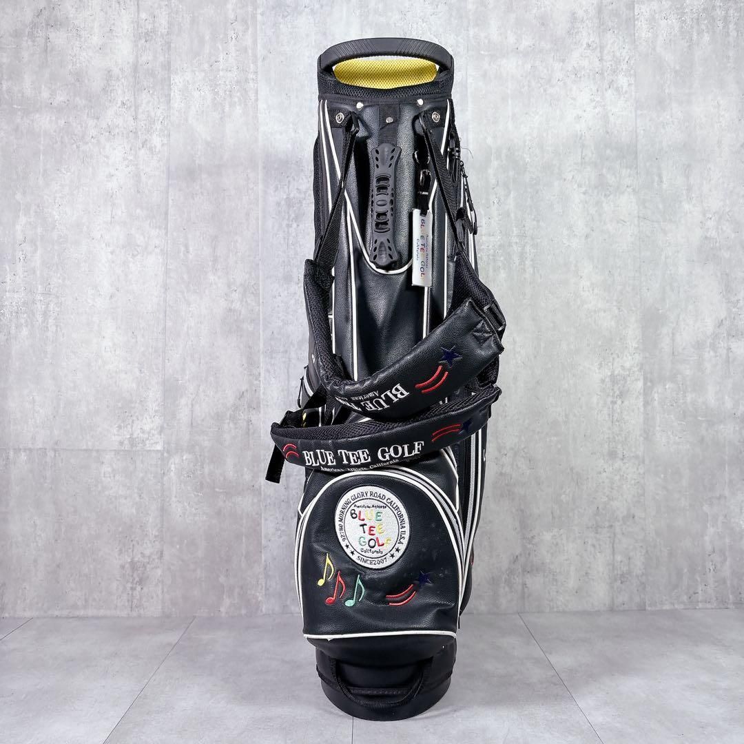 V585 BLUE TEE ゴルフ スタンド式 キャディバッグ スマイル