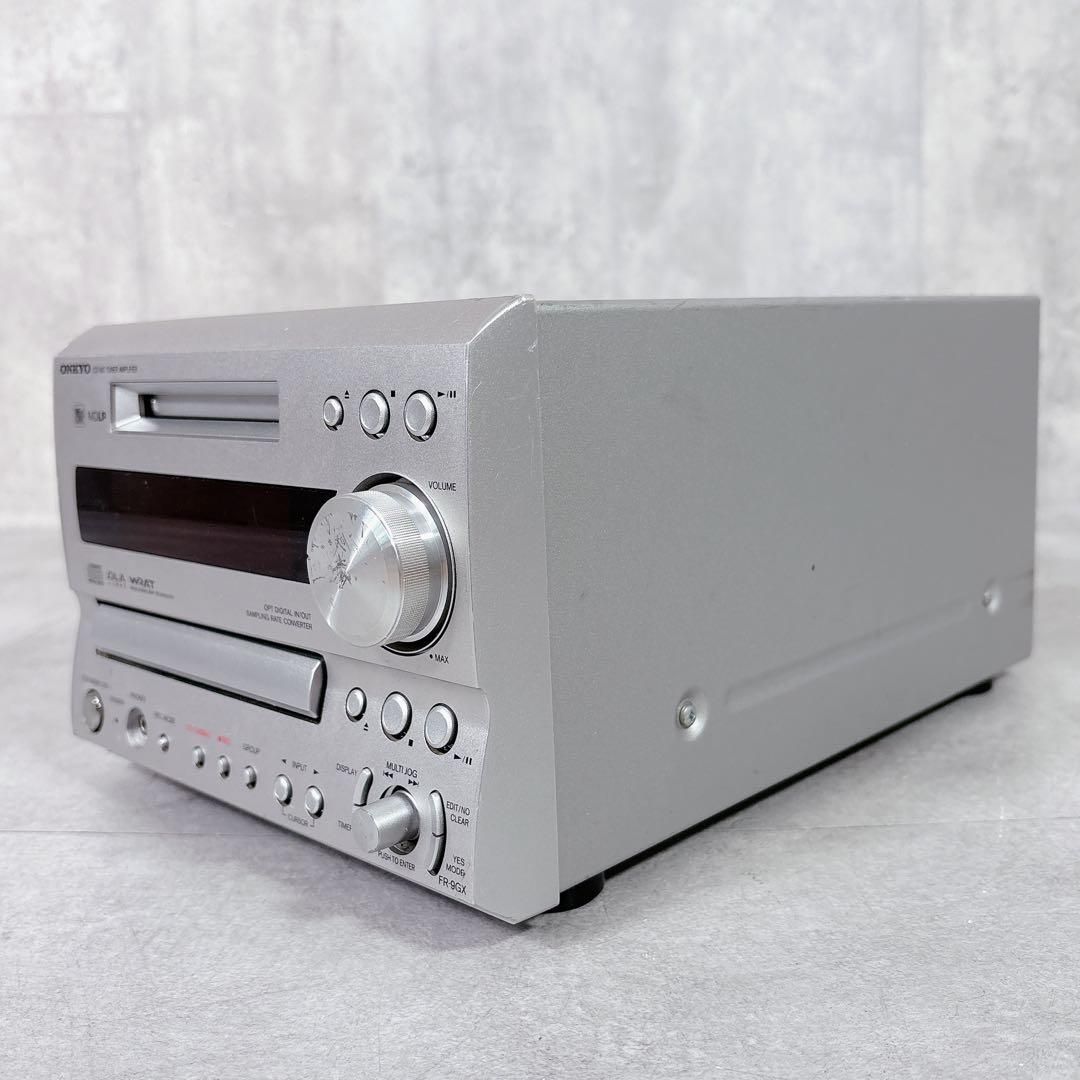 V622 ONKYO FR-9GX CD MD チューナーアンプ オーディオ機器 - メルカリ