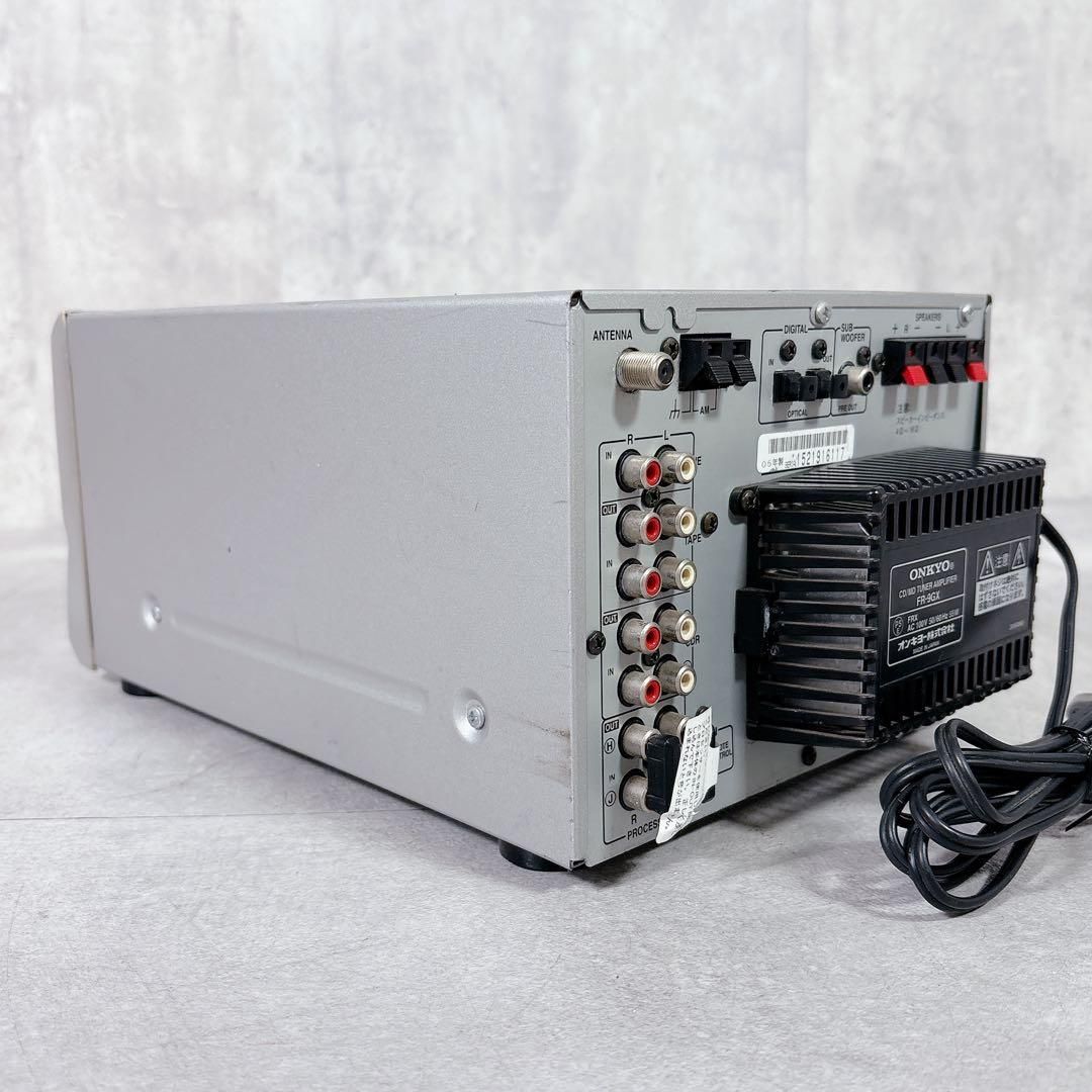 V622 ONKYO FR-9GX CD MD チューナーアンプ オーディオ機器 - メルカリ
