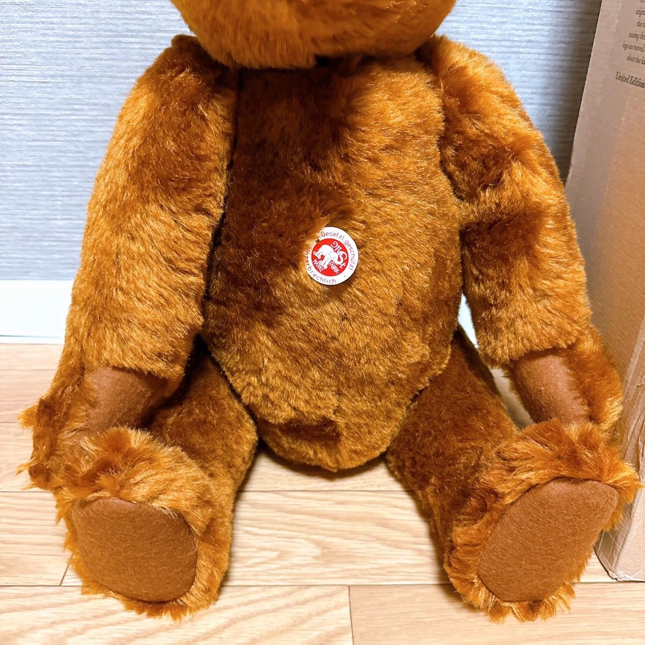 限定品 希少 steiff/シュタイフ テディベア Bear 55 PB 1902 レプリカ