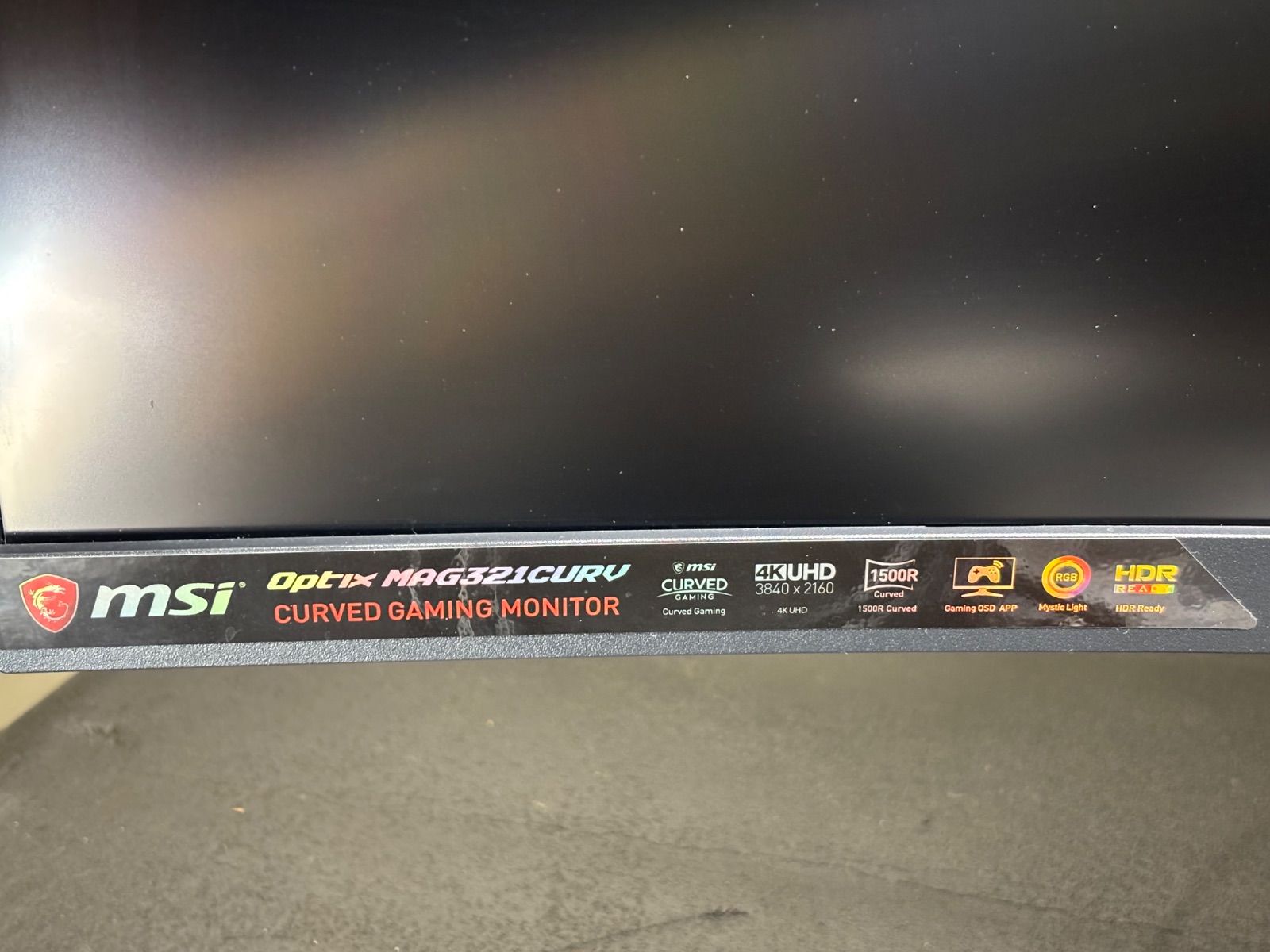 msi OPTIX MAG321CURV 湾曲モニター ゲーミングモニター 31.5インチ