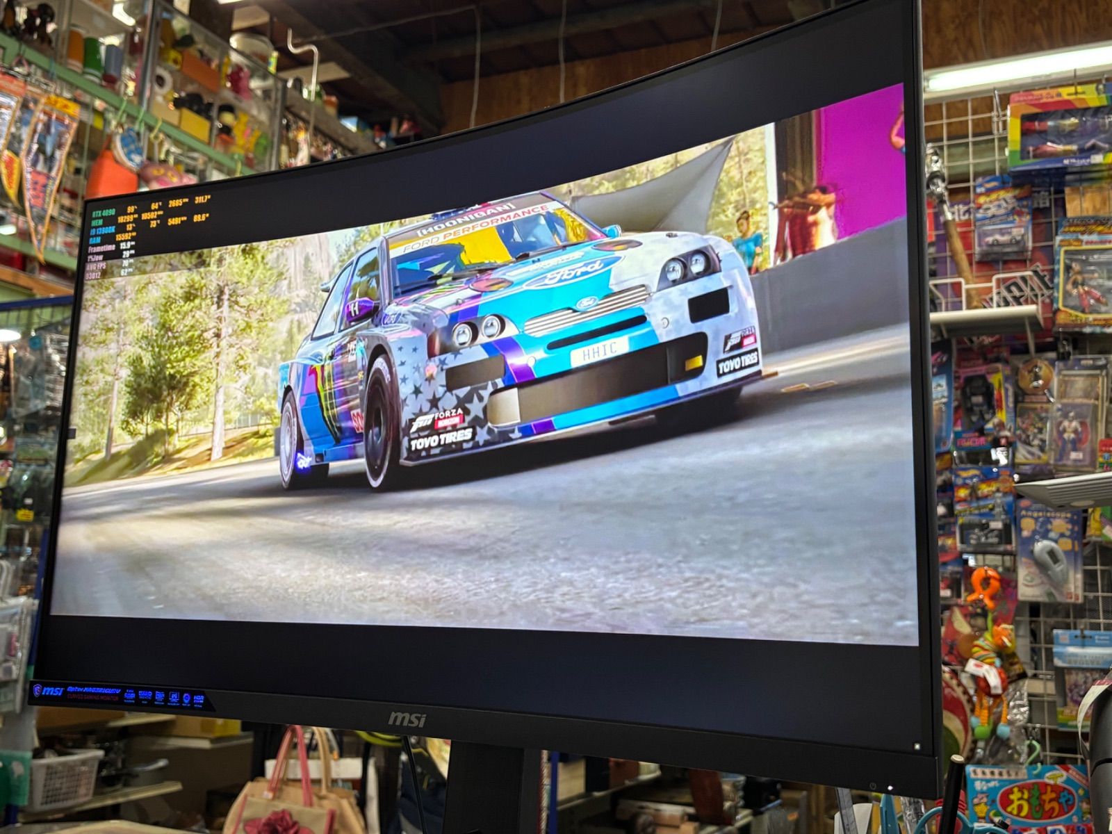 msi OPTIX MAG321CURV 湾曲モニター ゲーミングモニター 31.5インチ