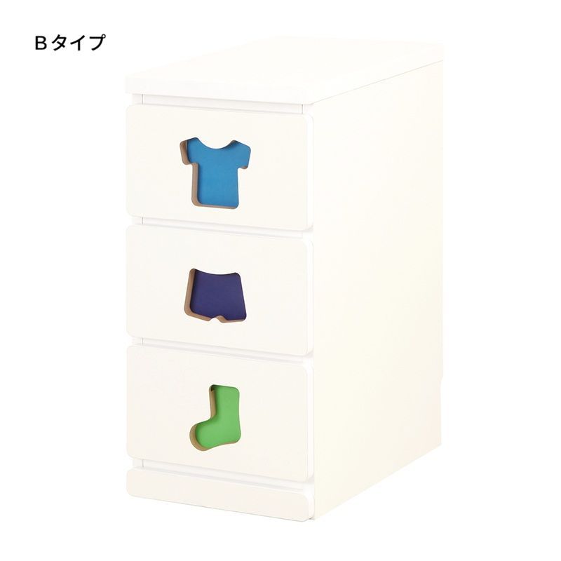 子供用 ミニチェスト 3杯 幅29 cm 洋服たんす チェスト 子供服 ベビー服 収納家具
