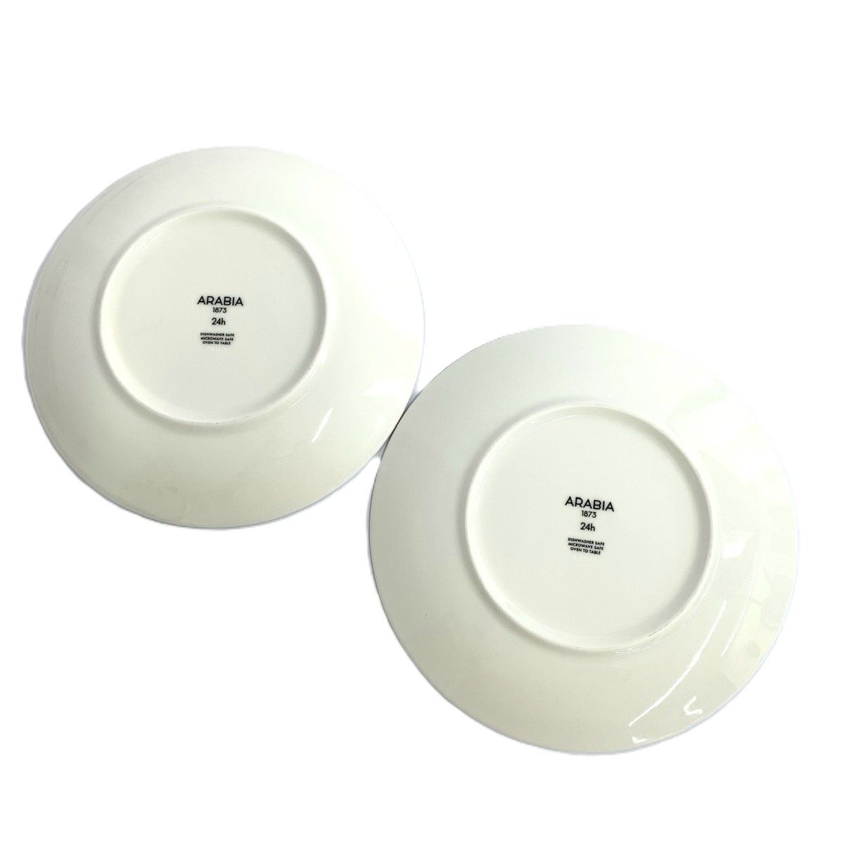 ARABIA アラビア Avec 24h プレート 計6枚 ARABIA Avec 24h 8枚 ARABIA