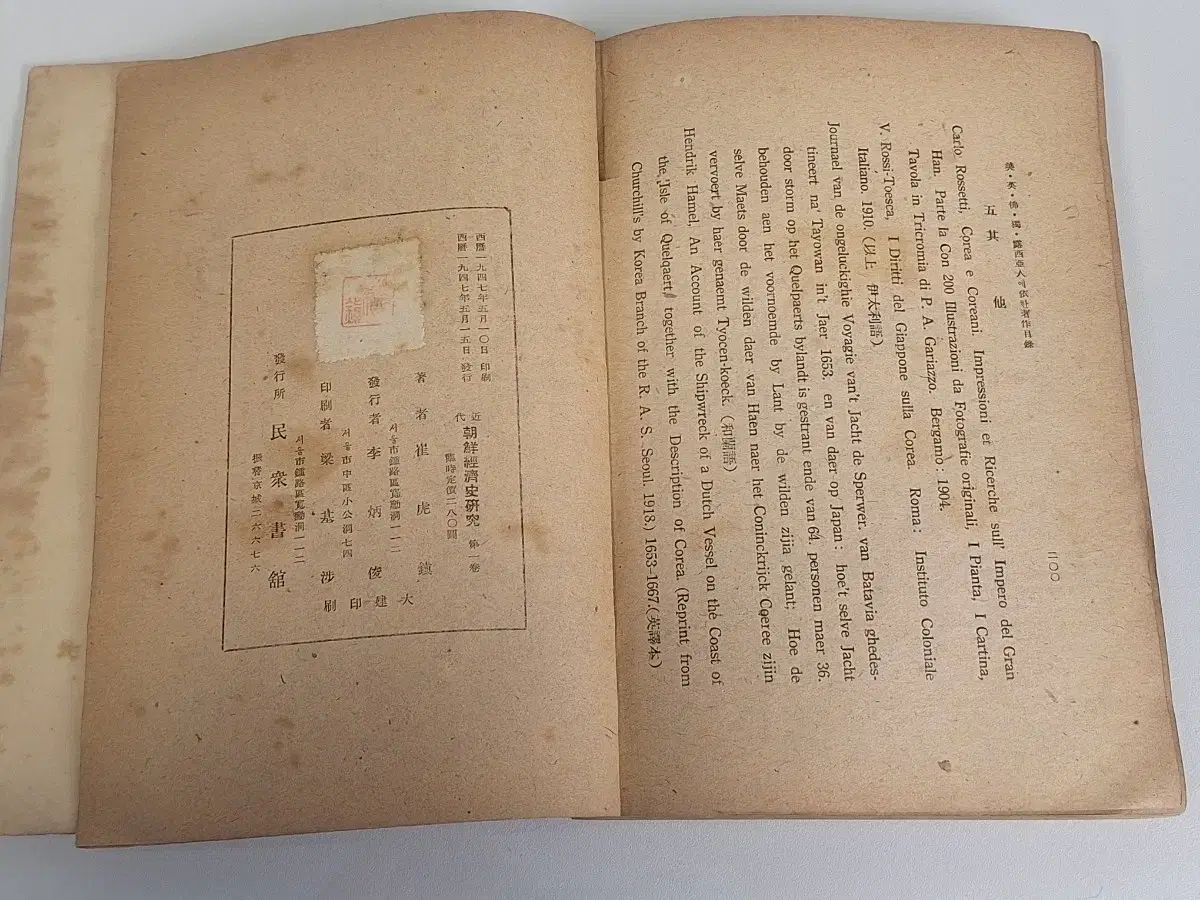 ビンテージ本 朝鮮経済史