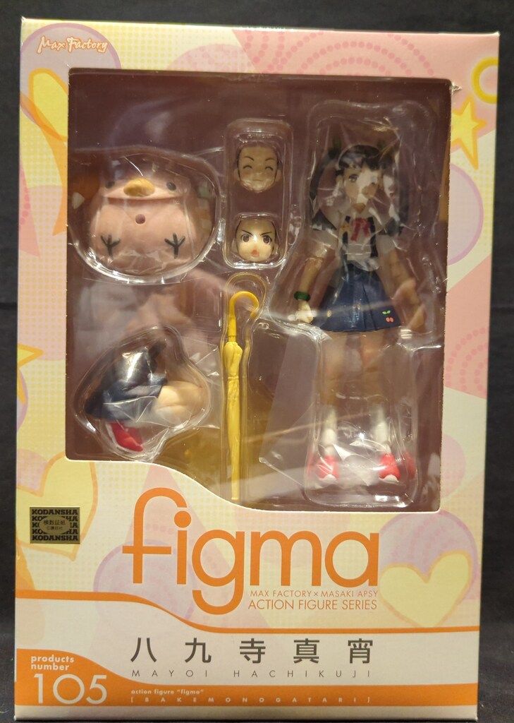 定番，爆買い MAXFACTORY figma 化物語 八九寺真宵 105 その他