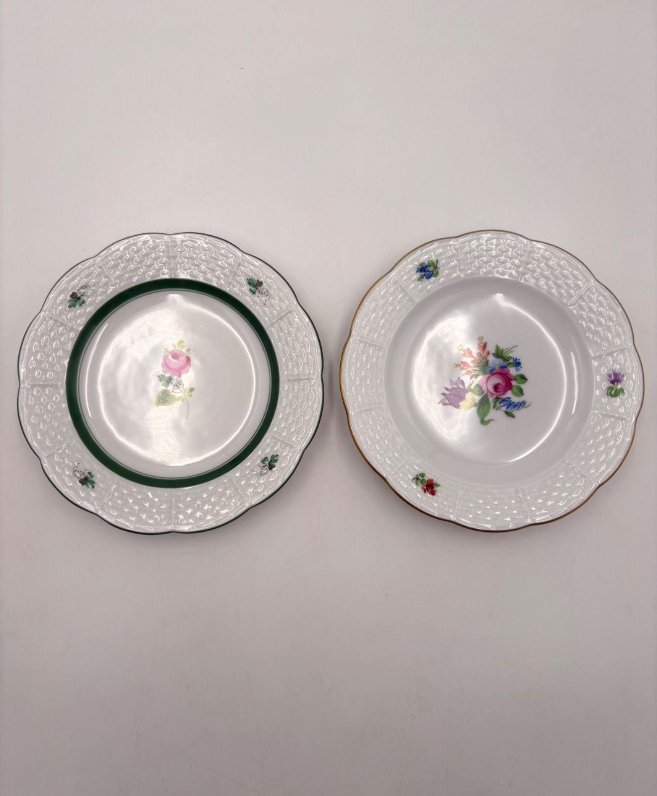 美品】HEREND ヘレンド ウィーンの薔薇 フラワーブーケ 12.5cm