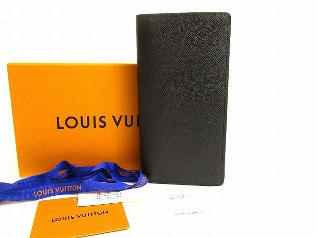 ルイヴィトン LOUIS VUITTON タイガ ポルトフォイユ ロン 2つ折り 札入れ 長財布 メンズ