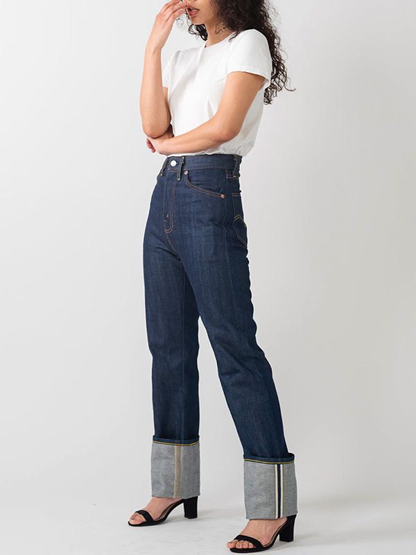 Levis Vintage Clothing 701 1950 S リジット セルビッチ ジーンズ デニム パンツ BIG E モンロー リーバイス レディース ジップフライ 50701-0036