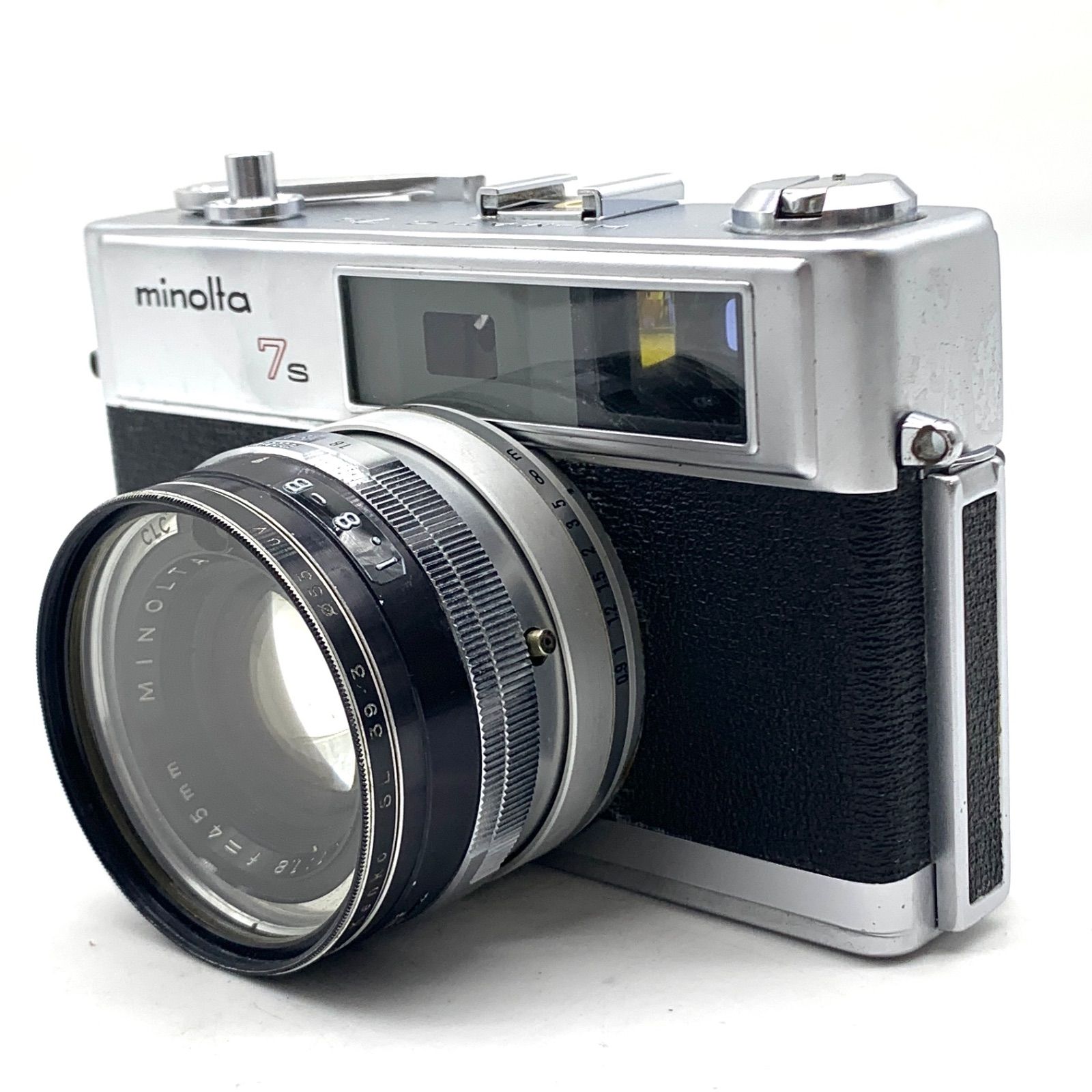 動作未確認】MINOLTA フィルムカメラ HI-MATIC 7s ROKKOR-PF 1:1.8 f