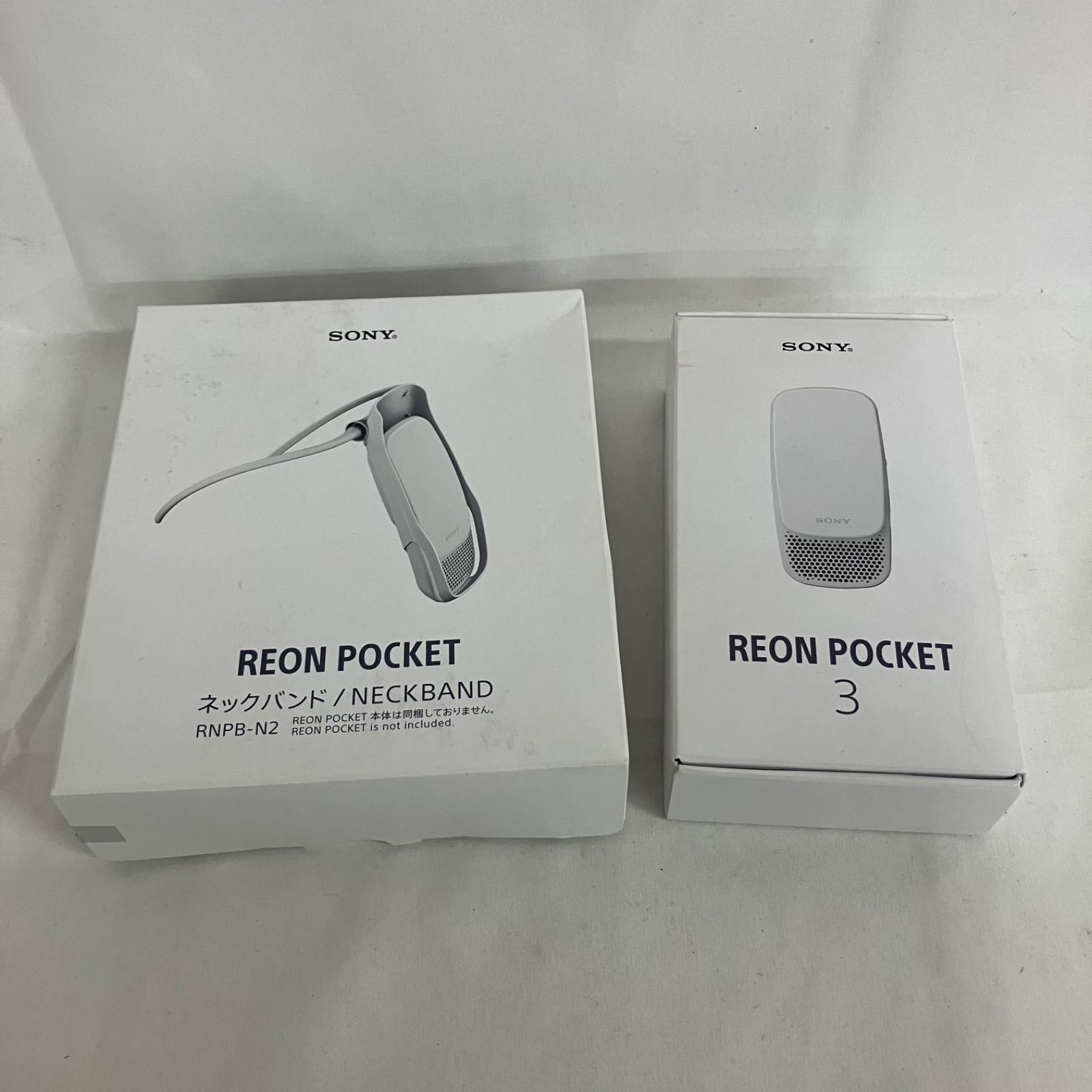 未使用 SONY REON POCKET3 レオンポケット3 ネックバンド 2個セット