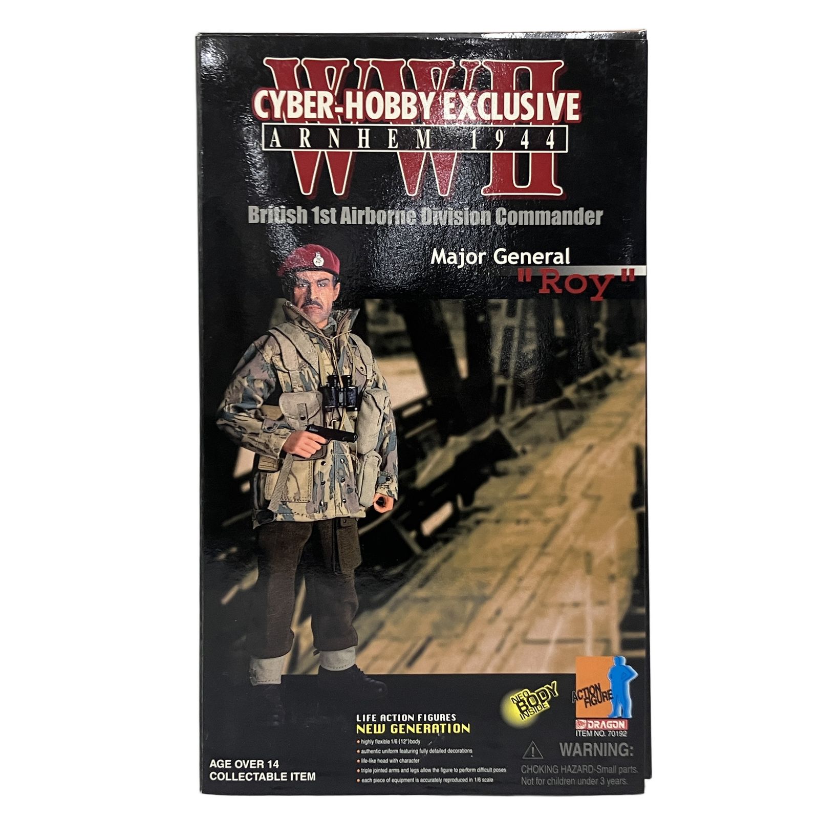 サイバーホビー アクションフィギュア WWII ARNHEM 1944 Major General Roy