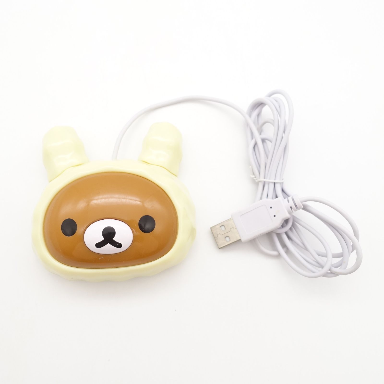 リラックマ USBウサギマウス 動作確認済み コード長さ 135cm 2011製