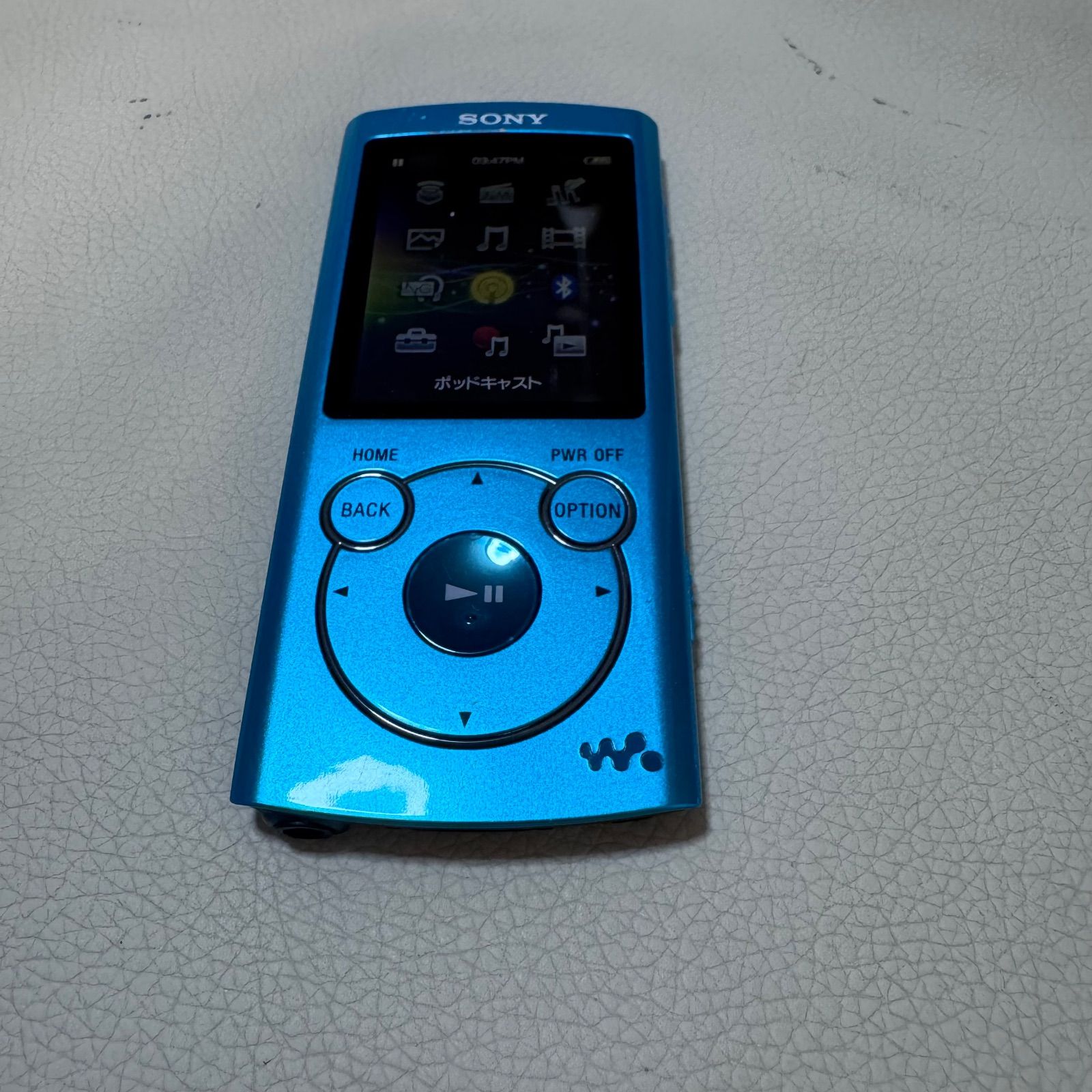SONY デジタルオーディオプレーヤー 青 SONY デジタルオーディオプレーヤー 青 SONY デジタルオーディオ