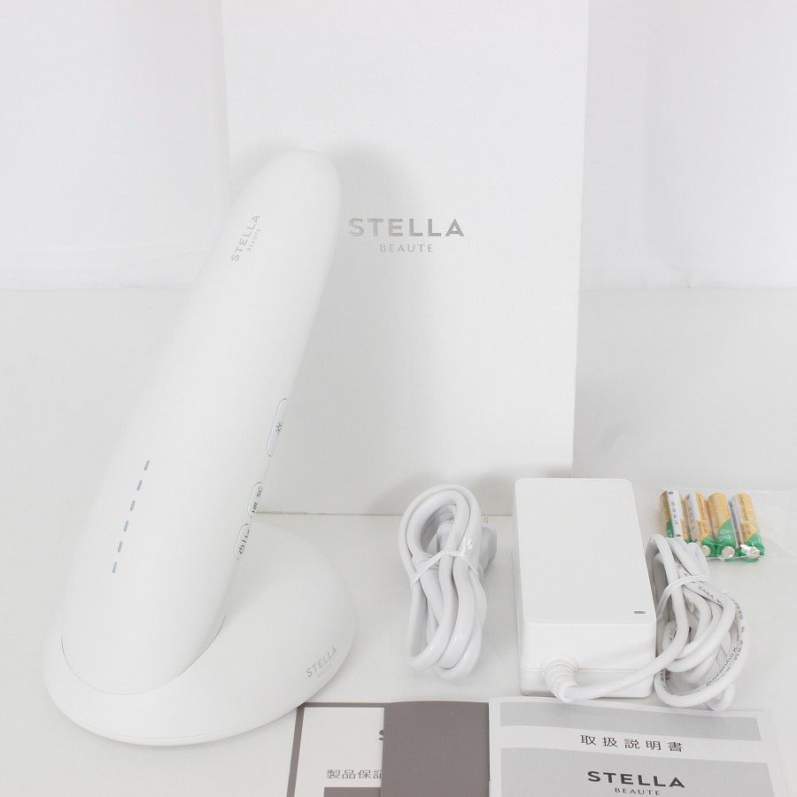 美品】STELLA BEAUTE FLASH DEVICE Luna SB-IFL01-01 コットンホワイト