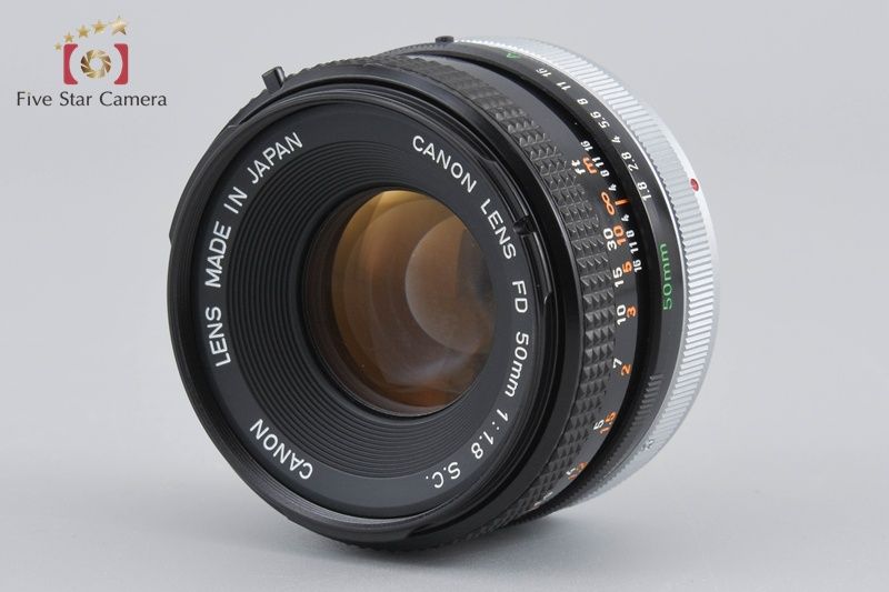 Canon キヤノン 【中古】Canon キヤノン AE-1 + FD 50mm f/1.8 S.C. MF